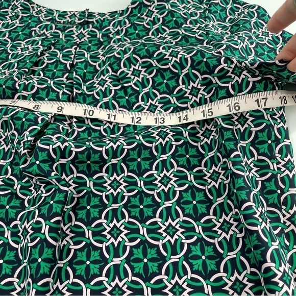 NWOT J. Crew 100% Silk Latticework Swoop Dress - Picture 8 of 11